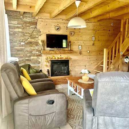 Chalet Charming Family For 8 People, With Private Hot Tub